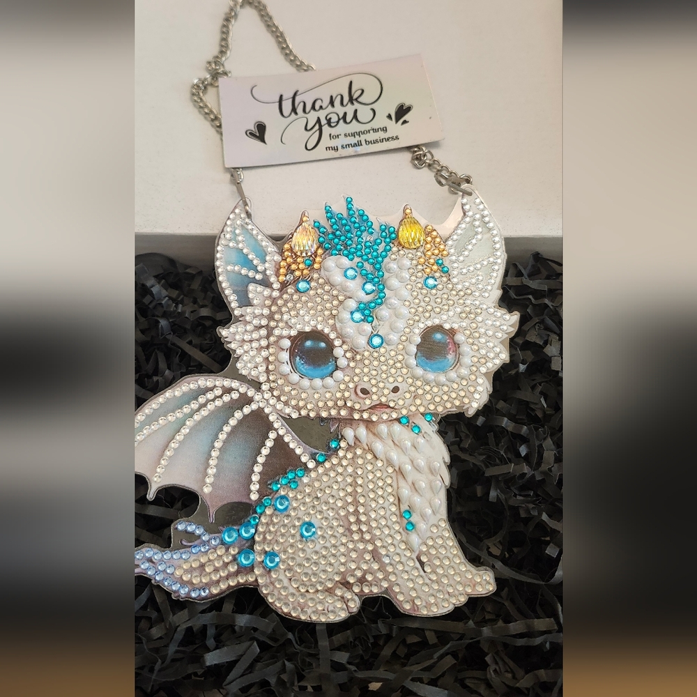 Sparkling Dragon Pendant Necklace